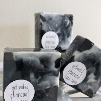 Fine Activated-Charcoal Coconut Face Soap